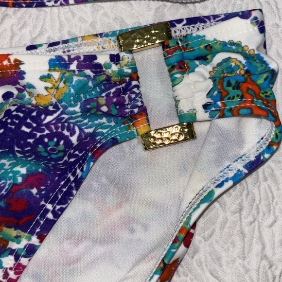 Lauren Ralph Lauren Cabana Paisley Bikini Swim Set - Picture 3 of 12